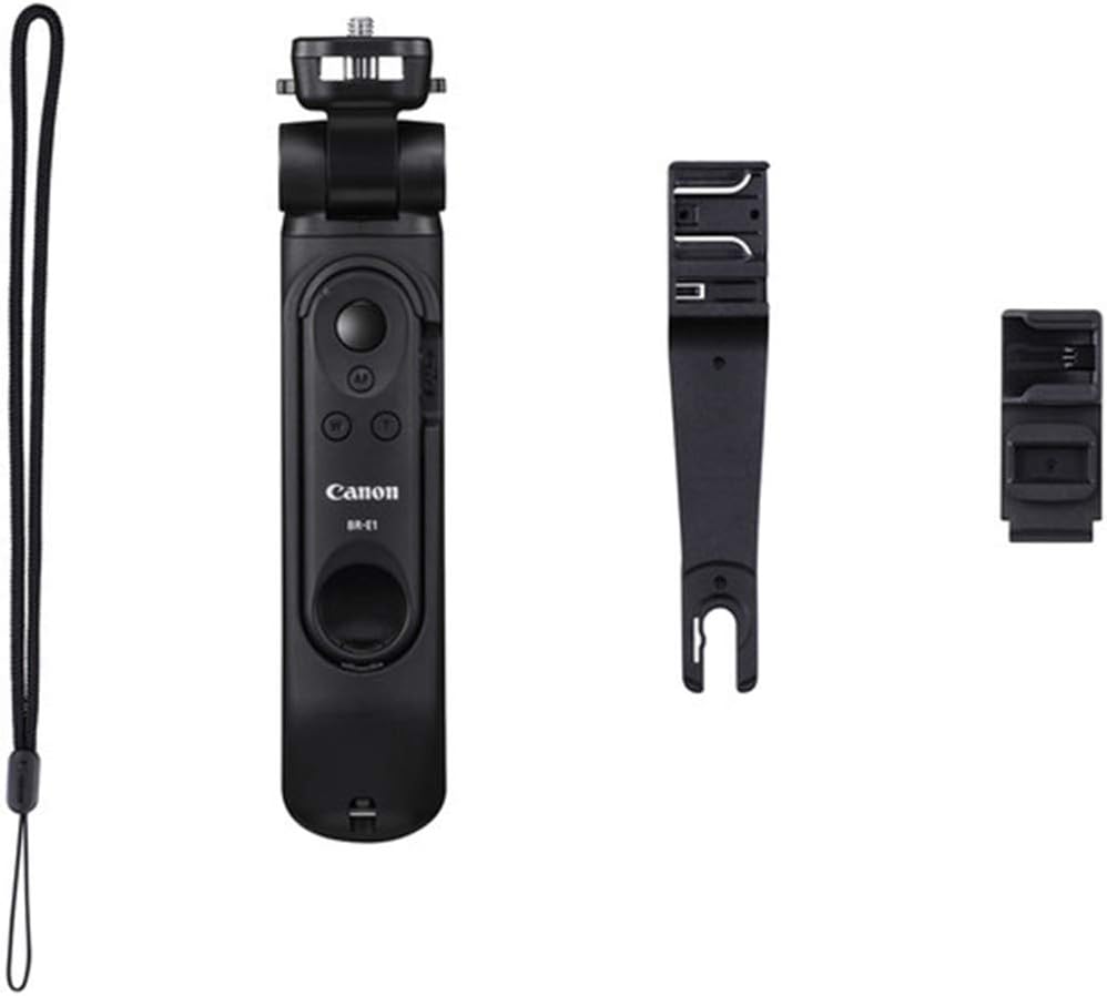 Canon HG-100TBR Tripod Grip with BR-E1 Remote for EOS M and PowerShot, Black (Like New)