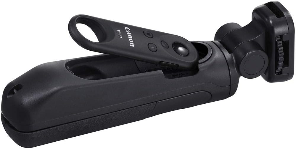 Canon HG-100TBR Tripod Grip with BR-E1 Remote for EOS M and PowerShot, Black (Like New)