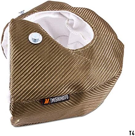 Mishimoto MMHP-TB-T4 Titanium Turbo Blanket for Reducing Temperatures, T4 (Like New)