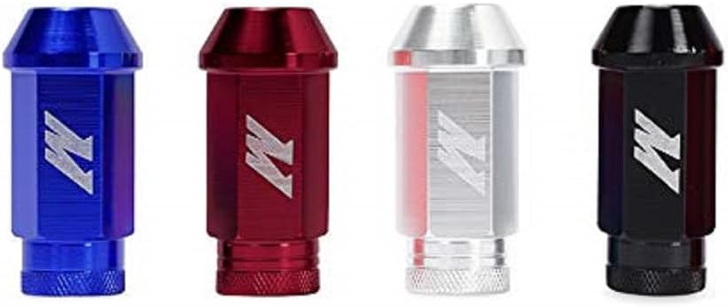 Mishimoto MMLG-1220-LOCKRD Red Aluminum Locking Lug Nuts, 1/2" x 20, M12 x 1 25 (Like New)