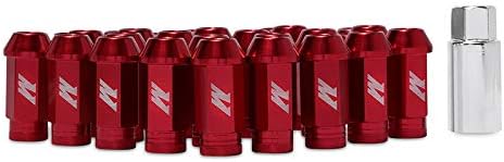 Mishimoto MMLG-1220-LOCKSL Aluminum Locking Lug Nuts, 1/2" x 20 - Silver (New)