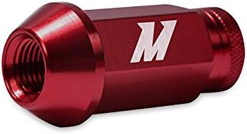 Mishimoto MMLG-1220-LOCKRD Red Aluminum Locking Lug Nuts, 1/2" x 20, M12 x 1 25 (Like New)