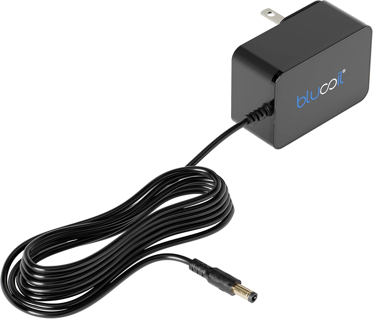 Blucoil 5V 1A Power Supply with US Plug AC Adapter Center Positive, 6.5-FT Cable (New)