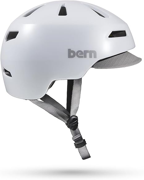 Bern Brentwood 2.0 Adult Adjustable Cycling Helmet, MIPS Satin White - Medium (Like New)