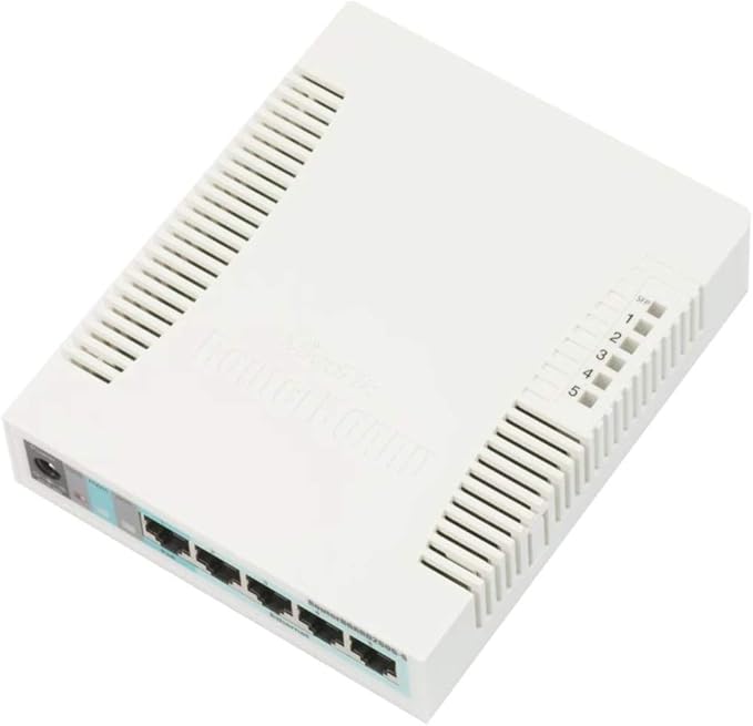 Mikrotik Smart Switch RB260GS CSS106-5G-1S 5X Gigabit Ethernet Smart Switch (Used)