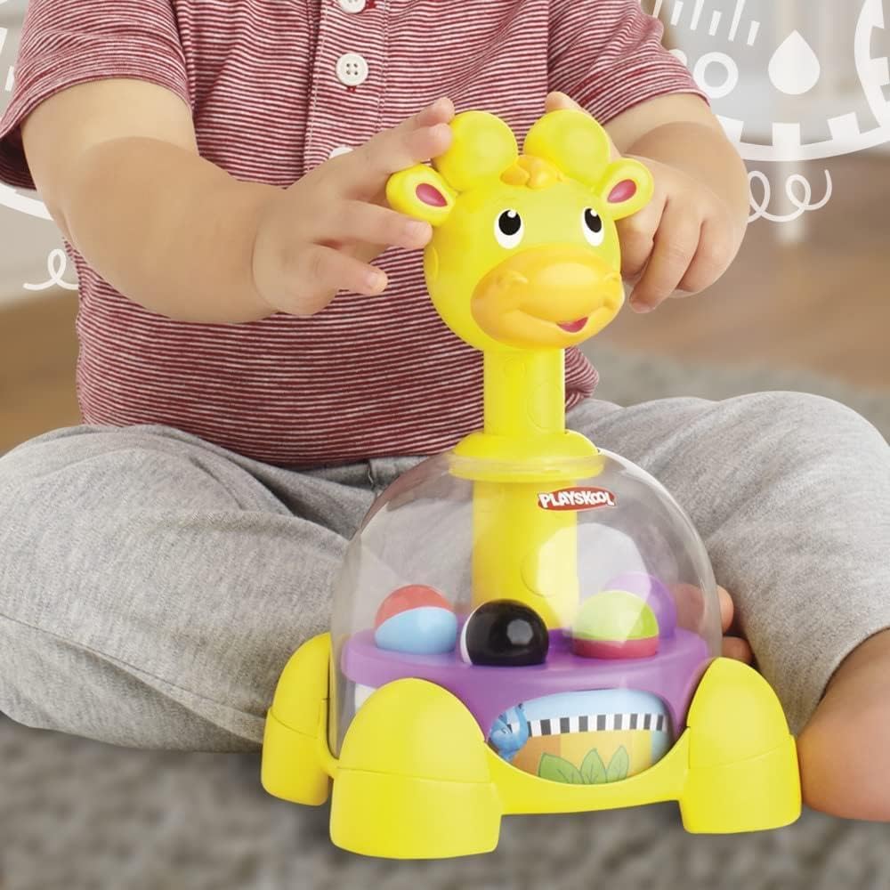 Playskool Tumble Top Spinning and Popping Baby Toy for 1+ Years, One Size (Like New)