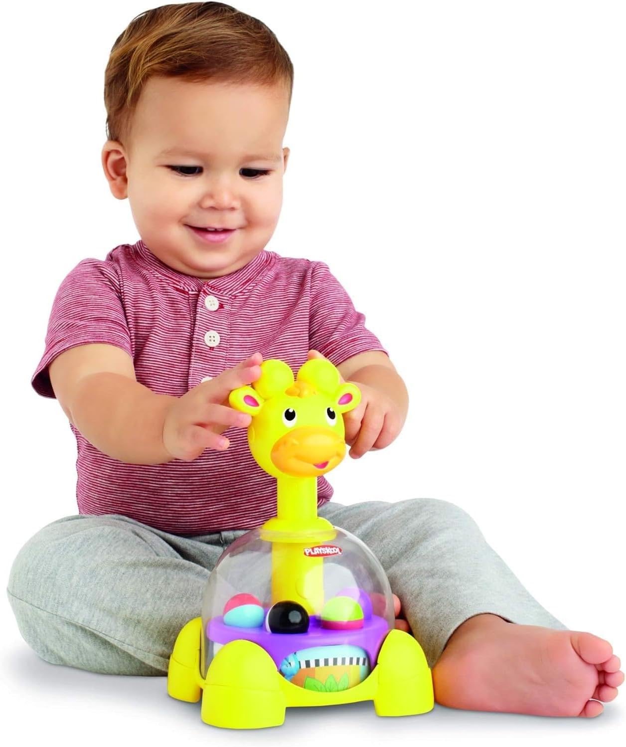 Playskool Tumble Top Spinning and Popping Baby Toy for 1+ Years, One Size (Like New)