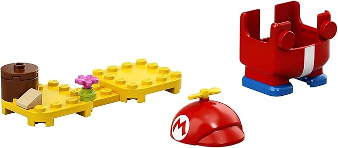 LEGO Super Mario Propeller Mario Power-Up Pack 71371, Costume Upgrade, 13 Pieces (New, Damaged Retail Box)