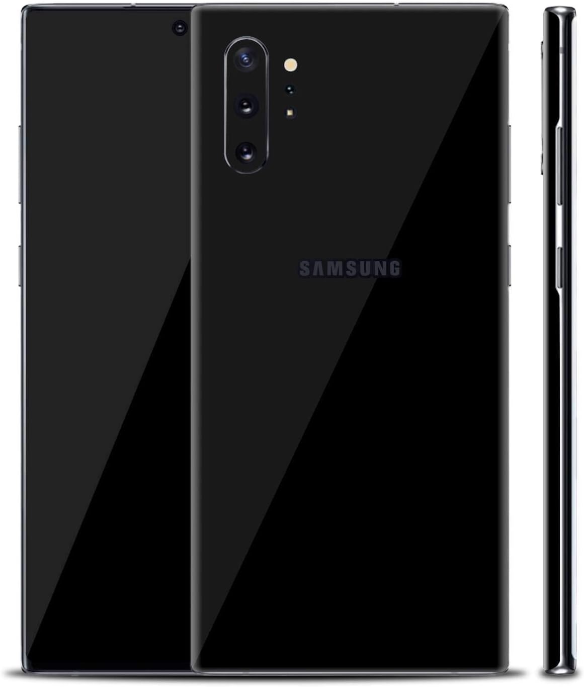 Samsung Galaxy Note 10+ Plus N975 256GB+12GB 6.8" AT&T Android Smartphone, Black (Like New)
