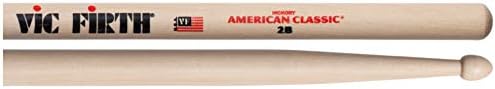Vic Firth P2B3-2B1 American Classic Drum Stick Value Pack w/ 4 Pair, 2B Wood Tip (New)