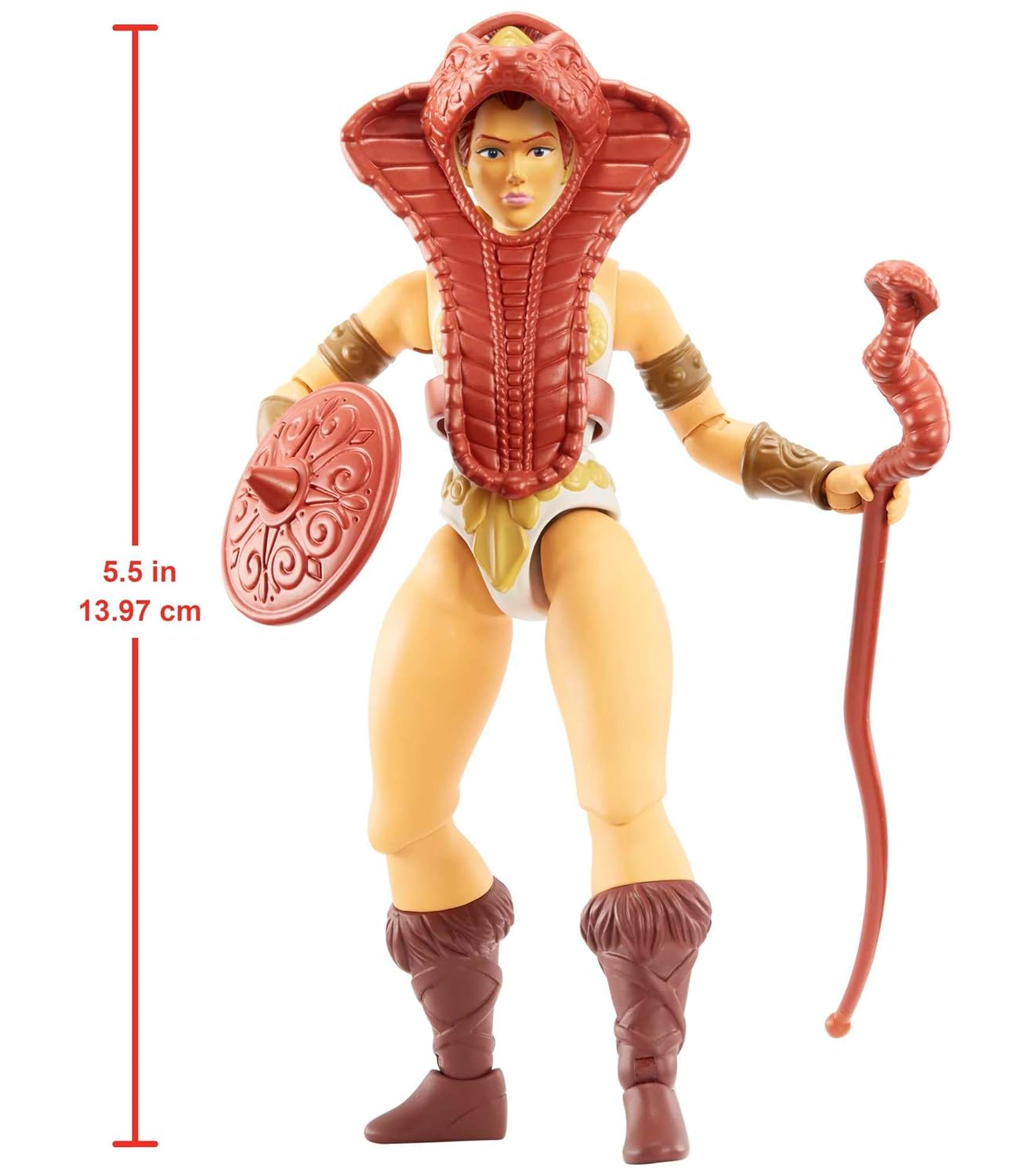 Mattel Gnn91 Masters Universe Origins Teela Battle Action Figure - 6 Years & Up (Like New, No Retail Box)