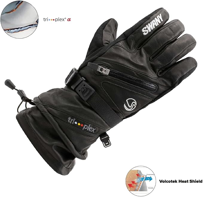 Swany Men's X-Cell 2.1 Sports Moisture-Wicking Quick-Drying Warm Durable Flexibl (Like New)