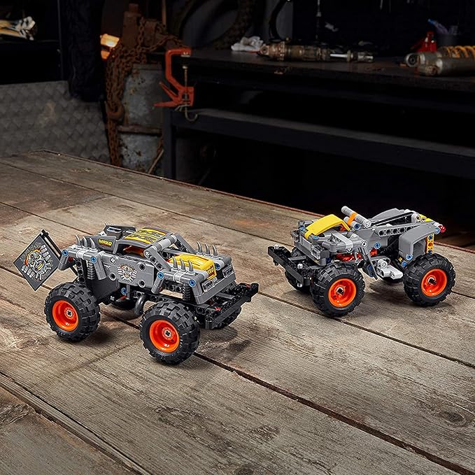 LEGO Max-D 42119 Technic Monster Jam Truck & Quad Bike 2-in-1, 230 Pcs, 7+ Age (New, Damaged Retail Box)