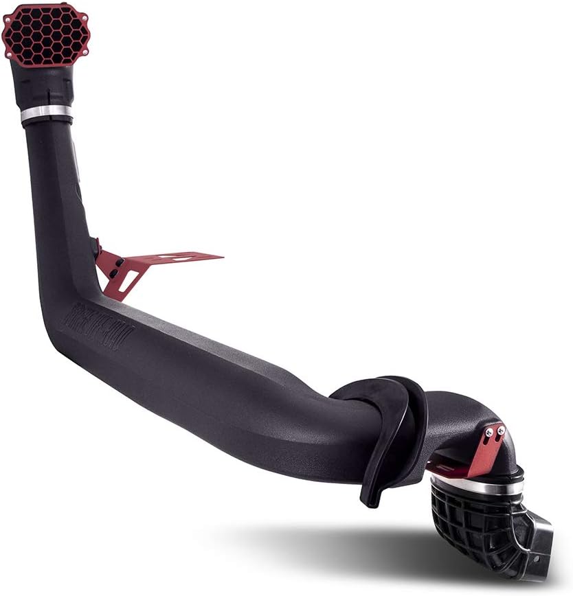 Mishimoto MMAI-JL-18NMWRD Oblong Snorkel Compatible with 2018+ Jeep Wrangler JL (Like New)