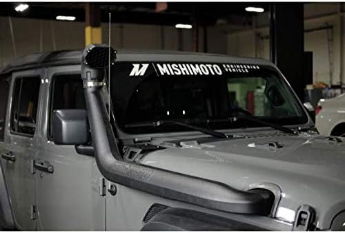 Mishimoto MMAI-JL-18NMWRD Oblong Snorkel Compatible with 2018+ Jeep Wrangler JL (Like New)