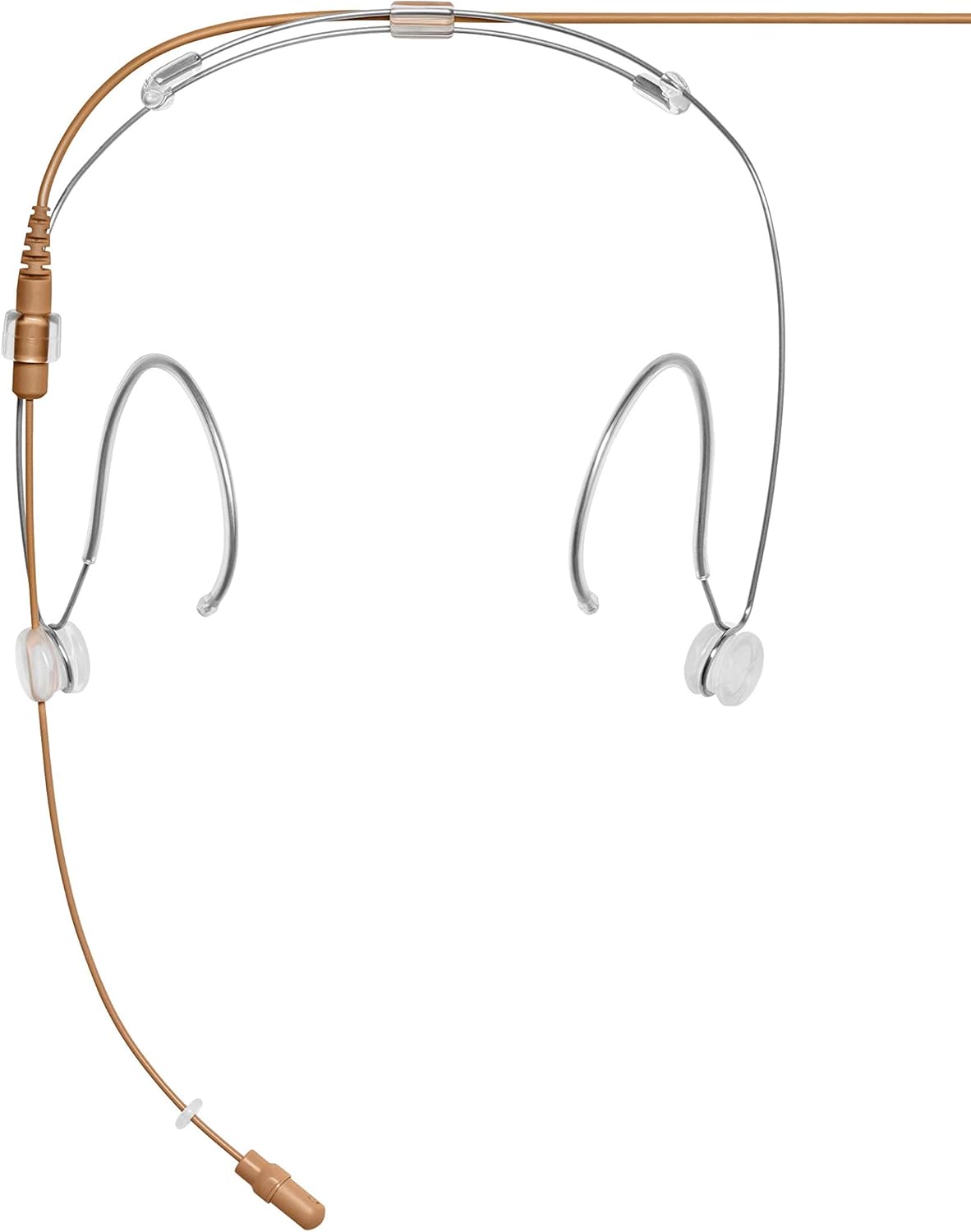 Shure DH5C/O-LM3 DuraPlex Omnidirectional Headset Microphone for Singing, Cocoa (Like New)
