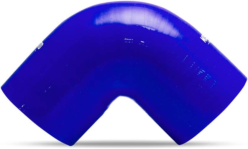 Mishimoto MMCP-3590BL 3.5" 90° Silicone Coupler Elbow Hose, 3” Thickness - Blue (Like New)