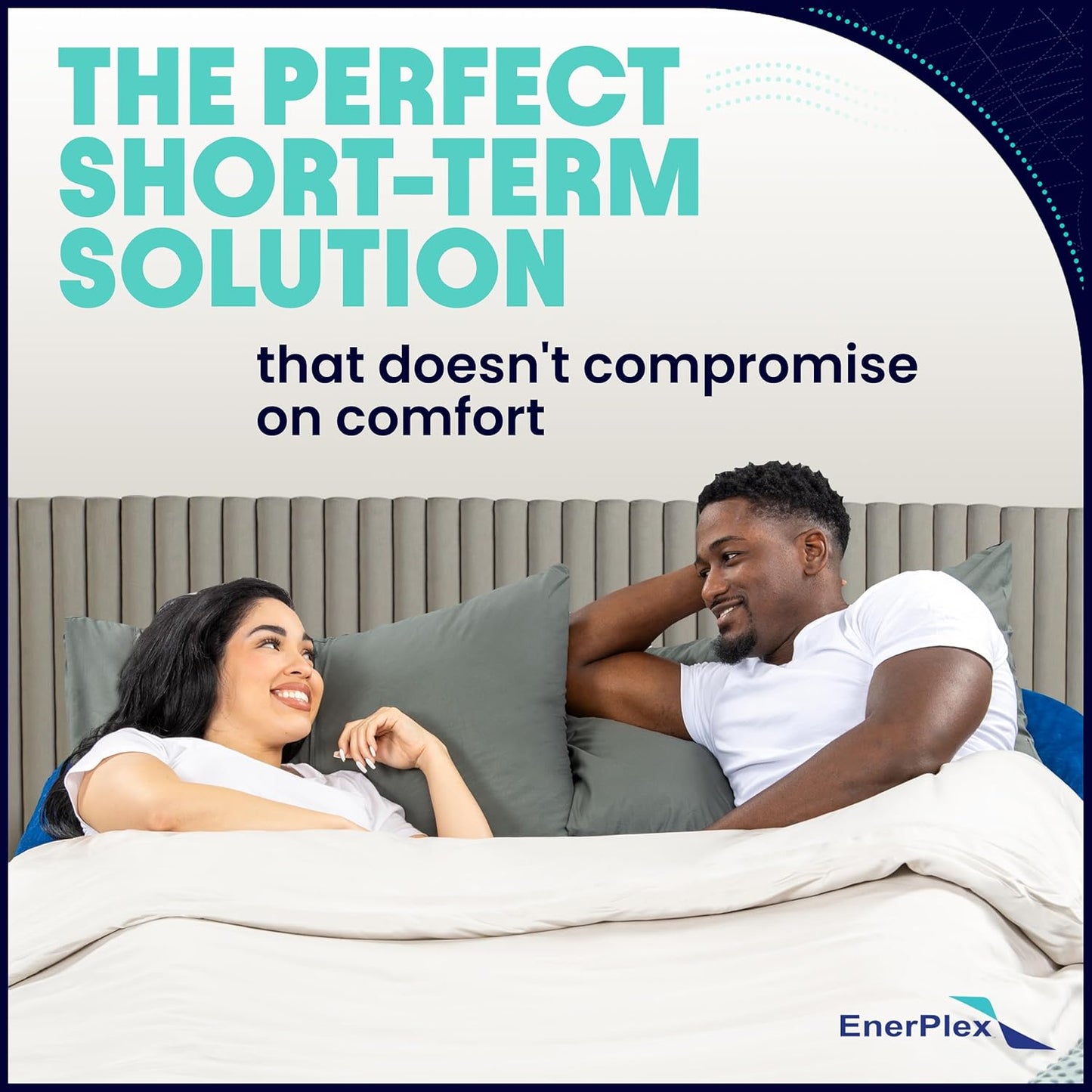 EnerPlex Self-Inflating Blow Up Portable Air Inflatable Mattress for Travel/Home (Like New)