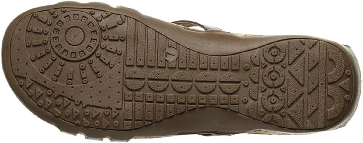 BEARPAW Layla Comfortable and Lightweight Sandal for Women's, Rubber Sole (Used, No Retail Box)