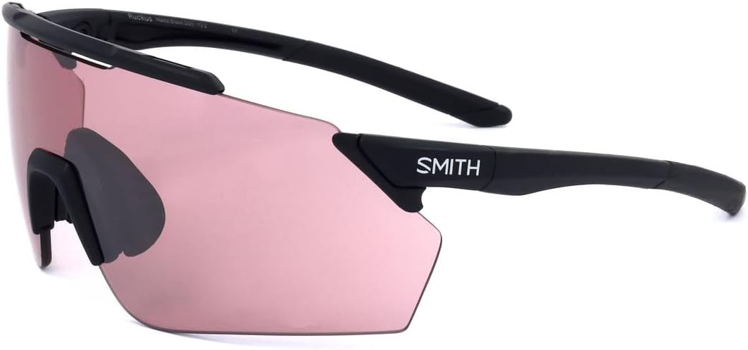 SMITH Men's & Women's Ruckus Sunglasses for Running/Biking - Matte Black/Ignitor (Like New)