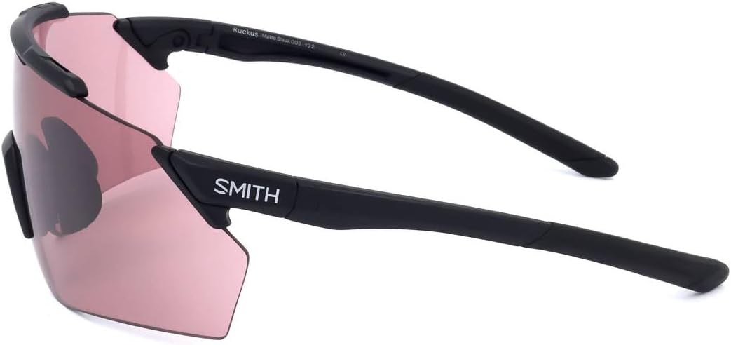 SMITH Men's & Women's Ruckus Sunglasses for Running/Biking - Matte Black/Ignitor (Like New)