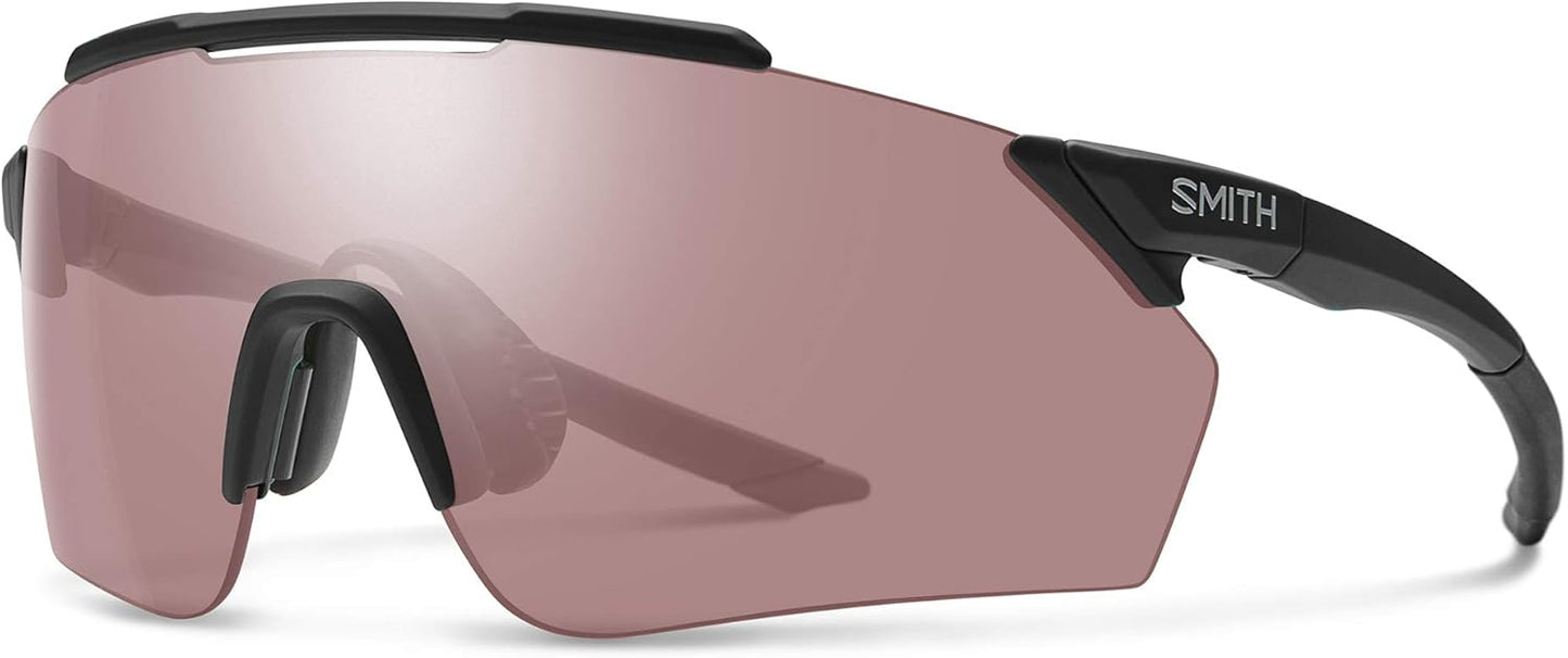 SMITH Men's & Women's Ruckus Sunglasses for Running/Biking - Matte Black/Ignitor (Like New)