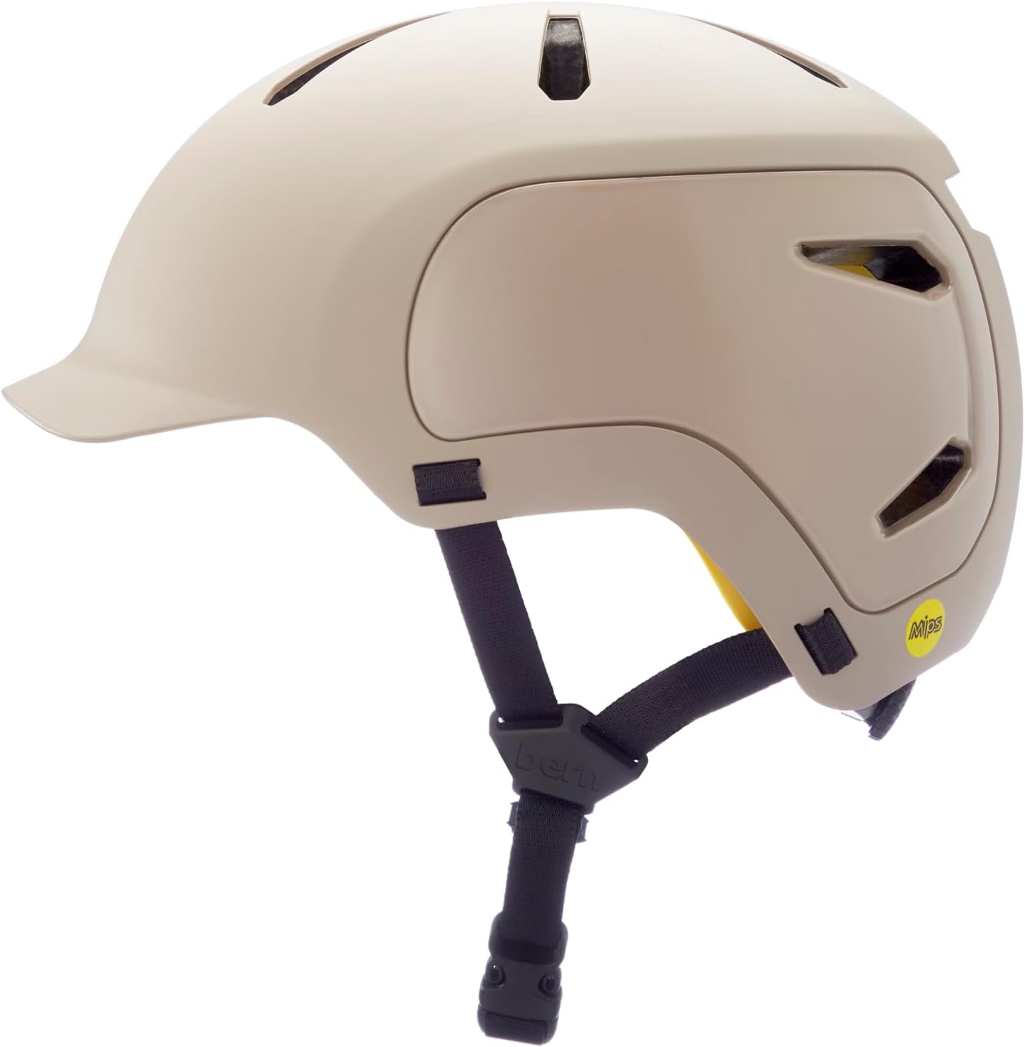Bern Watts 2.0 Multisport Adjustable Bicycle Helmet for Adult, Matte Sand, Small (Like New)