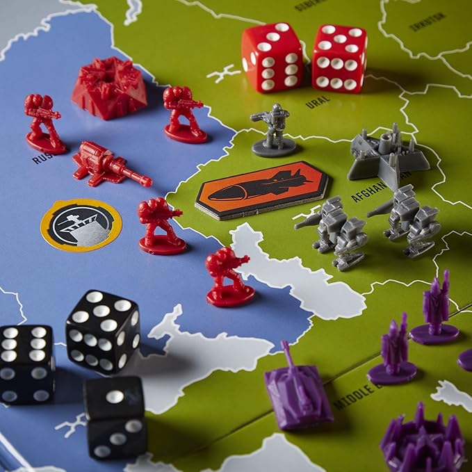 Hasbro Gaming Avalon Hill Risk Legacy Strategy Tabletop Game 3-5 Player, Age 13+ (Like New)