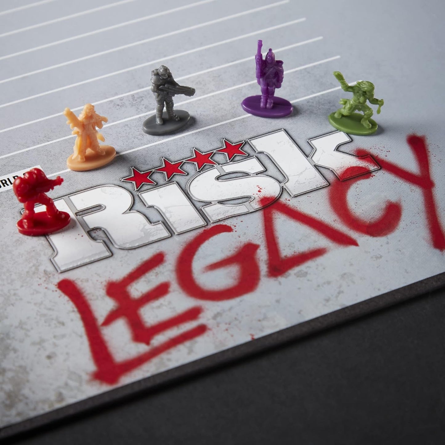Hasbro Gaming Avalon Hill Risk Legacy Strategy Tabletop Game 3-5 Player, Age 13+ (Like New)
