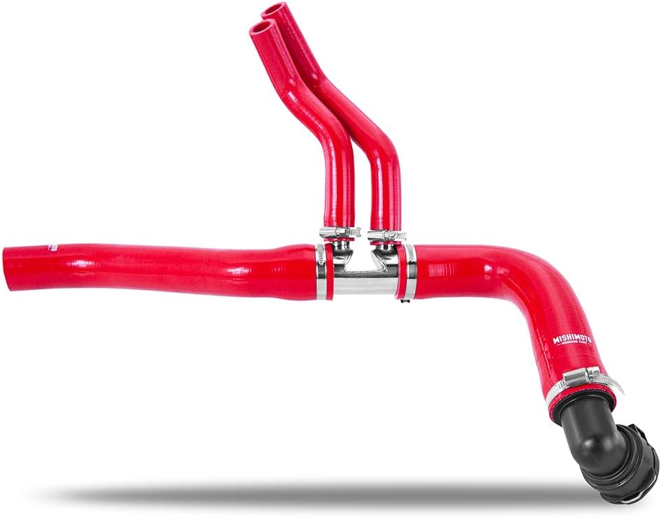 Mishimoto MMHOSE-F35T-15RD Coolant Hose for 2015-19 Ford F-150 3.5 EcoBoost, Red (Like New)