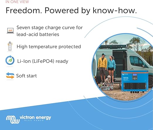 Victron Energy Skylla IP65 Lithium-ion Waterproof 70 Amps Battery Charger - 12V (Like New)