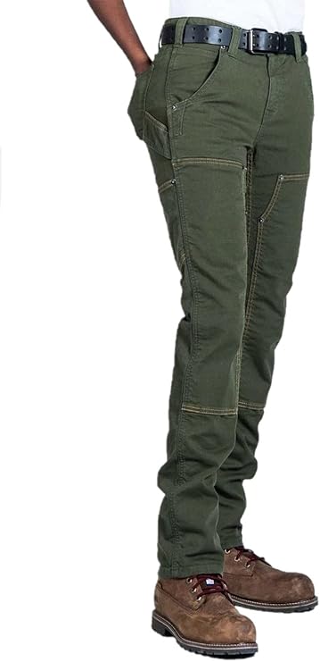 Dovetail Workwear Maven X Cargo Pants for Women, Saddle Brown Canvas - Size 2 (Like New)