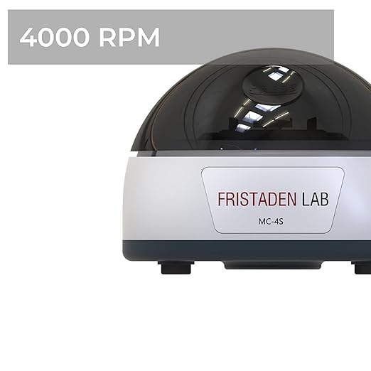 Fristaden Lab Micro Centrifuge 4000 RPM Mini Spinner w/12-Tube PCR Rotor for Lab (Used, No Retail Box)