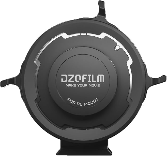 DZOFILM Octopus Aluminum Alloy PL-Mount Adapter Compatible w/ Sony E Lens, Black (Like New)
