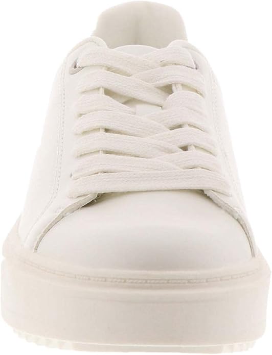 Steve Madden Charlie Faux Leather Sneaker for Women, Synthetic Rubber Sole (Used)