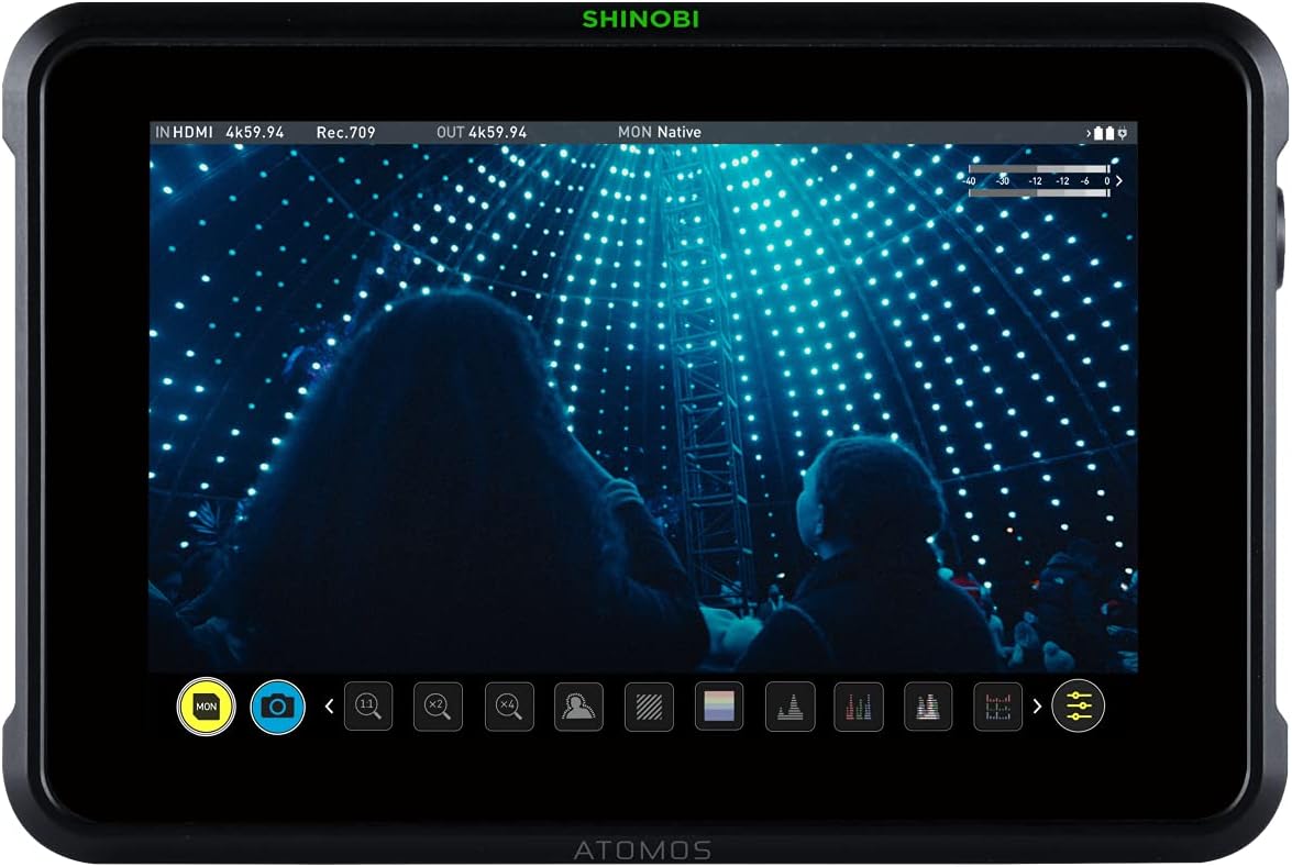 Atomos Shinobi 7" 4K HDMI/SDI Monitor for Professional Video Production - Black (Like New)