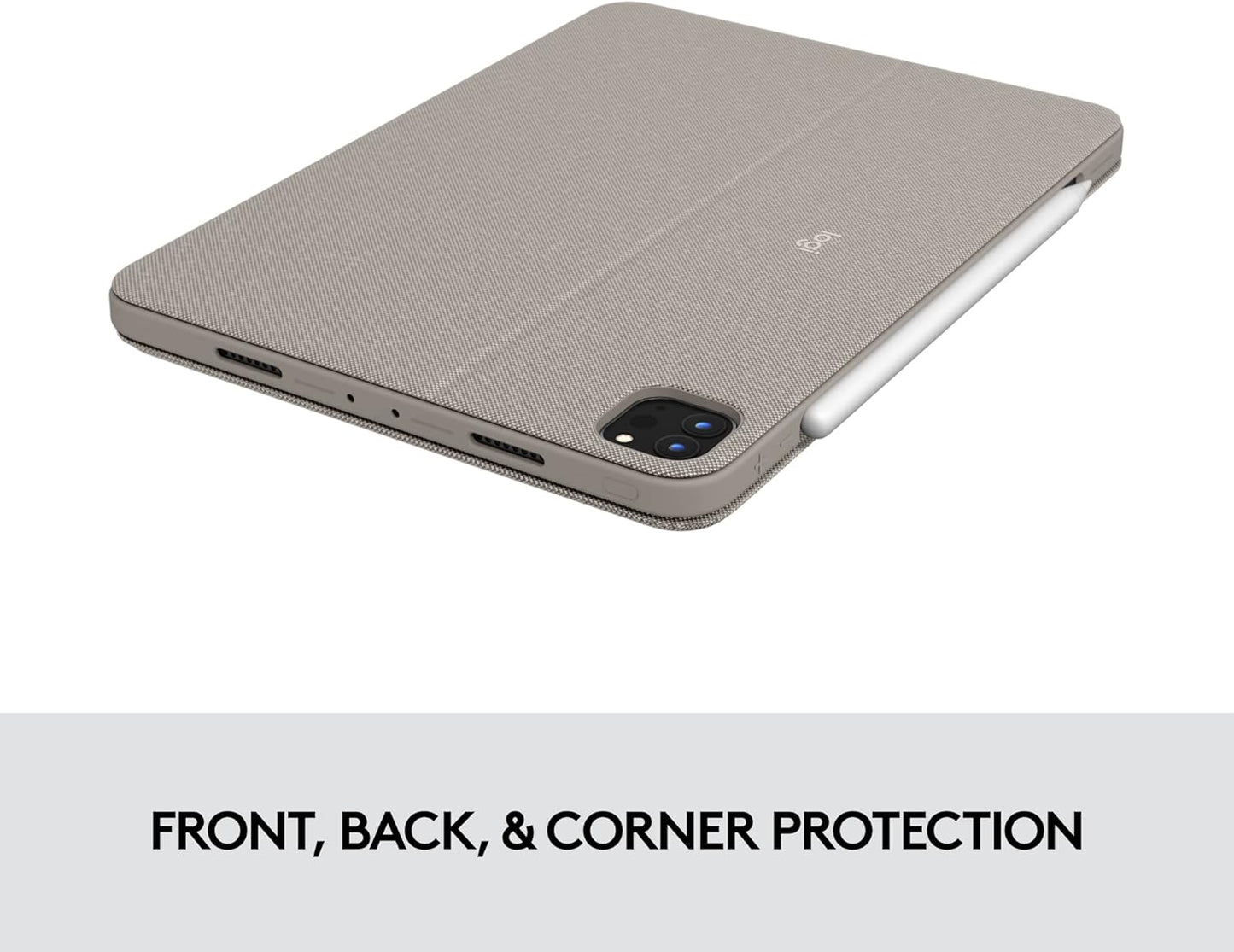 Logitech Combo Touch iPad Pro 11" Detachable Backlit Keyboard Case for Tablet (Like New)