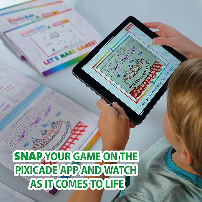 Pixicade Video Game Maker STEM Kit – Create and Play Your Own Games - Ages 6+ (Like New)