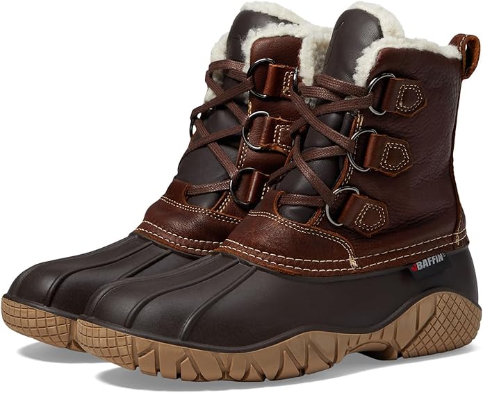 Baffin Yellowknife Women's Low-calf Height Snow Boots for Winter, 14 to -22° F (Like New, Damaged Retail Box)