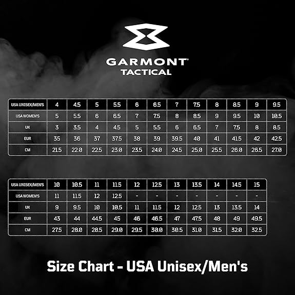 GARMONT T8 Bifida Tactical Military Combat Boots for Men/Women, Coyote - Size 10 (Like New)