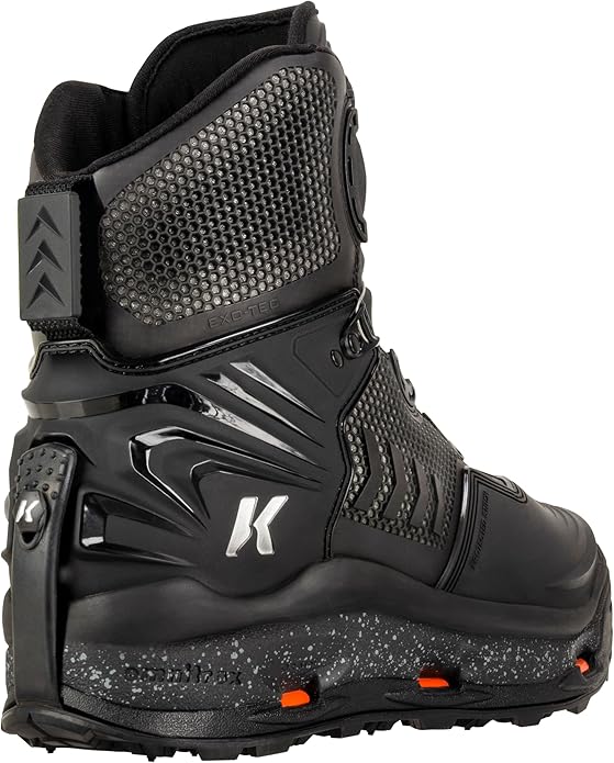 Korkers River Men's Ops Boa Wading Snow Boot, Interchangeable Felt & Vibram Sole (Like New)