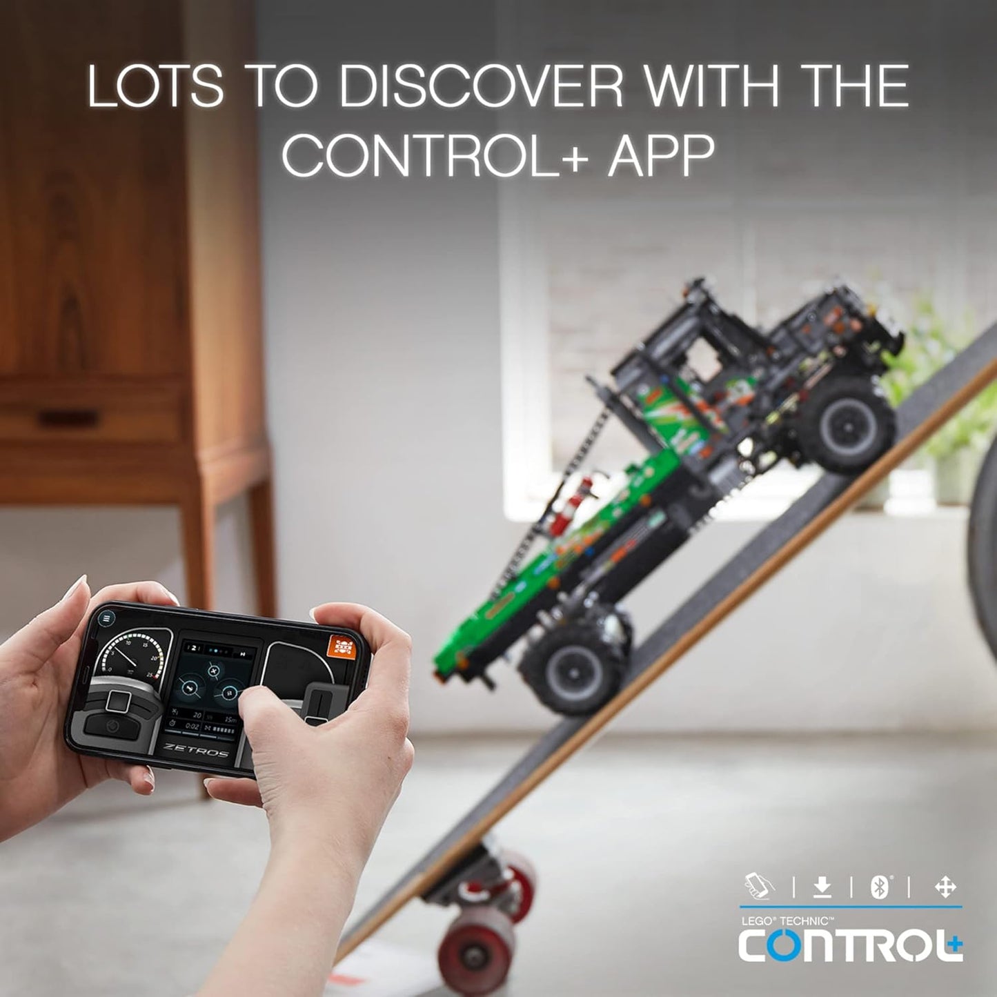 LEGO Technic App-Controlled Building Toy Set for Kid, 766 pieces - 2129 Pieces (Like New)
