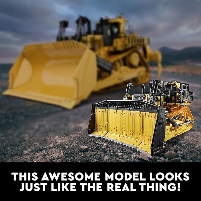 LEGO Technic App-Control Cat D11 Bulldozer 42131 Building Set for Adult 3854 Pcs (Like New)