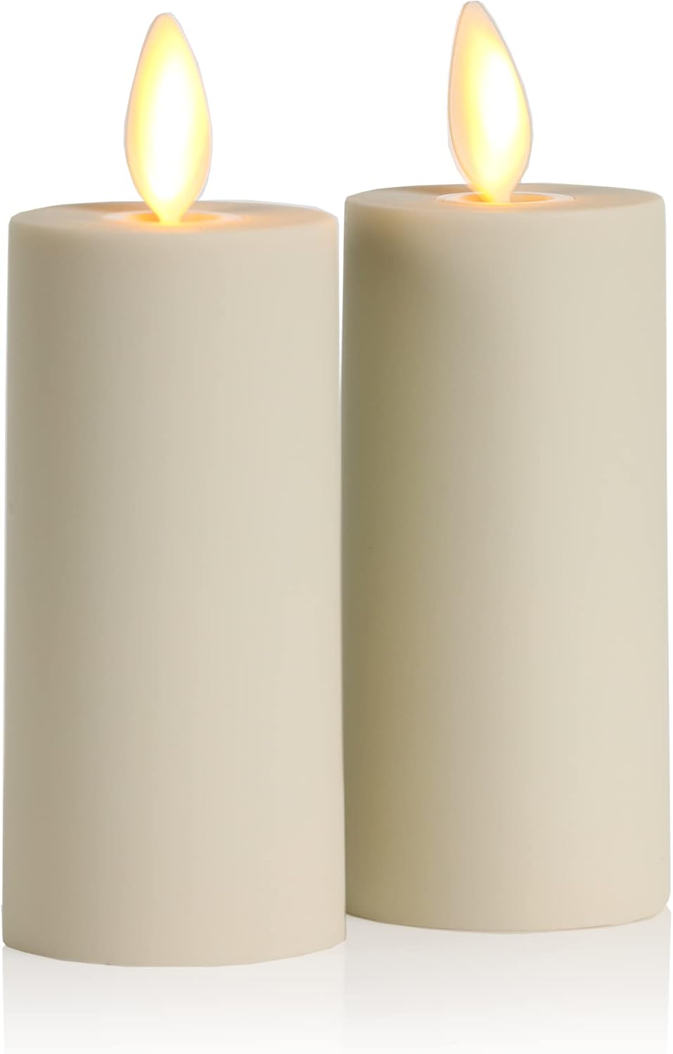 Luminara Outdoor Votive Flameless Moving Flame LED Candle, 1.2 Watts - Set of 2 (Like New)