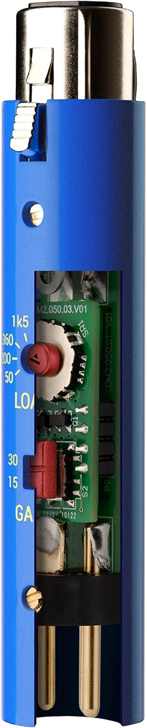 SE Electronics DM2 T.N.T Mic Preamp, 30dB Gain, XLR, Adjustable Impedance - Blue (Like New)