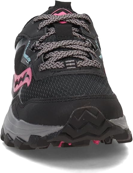 Saucony Excursion TR16 Trail Running Shoes For Women, Black/Fuchsia, 7.5 (Used, No Retail Box)