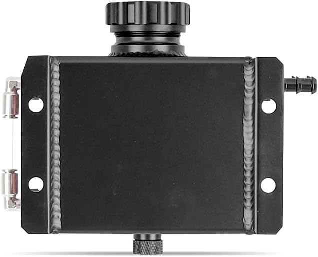 Mishimoto MMRT-1LBK Universal Coolant Overflow Tank, 1 Quart, 3mm Thick - Black (Like New)