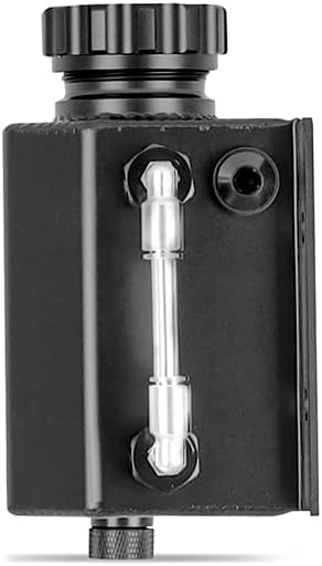 Mishimoto MMRT-1LBK Universal Coolant Overflow Tank, 1 Quart, 3mm Thick - Black (Like New)