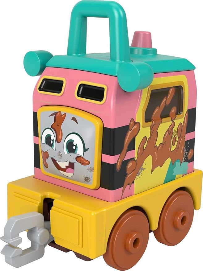 Thomas & Friends Muddy Fix 'em Friends Motorized Carly & Sandy Train Toy Set (Used)