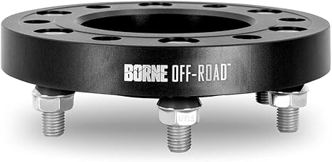 Mishimoto Borne 1" Off-Road Wheel Spacers for Toyota Tacoma and 4Runner - Black (Like New)